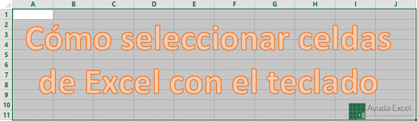 Seleccionar celdas Excel