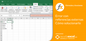 referencias externas excel