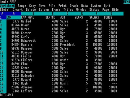 fechas y horas en excel lotus 1-2-3