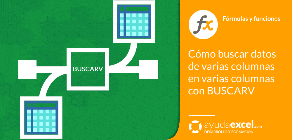 buscarv en varias columnas excel