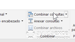 Combinar consultas Excel